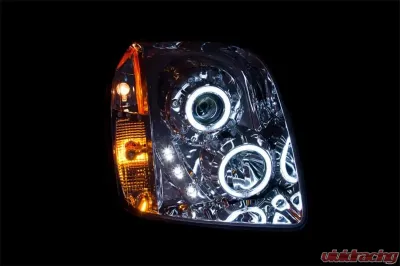 Anzo USA Projector Headlight Set w/Halo GMC Yukon 2007-2014 - 111147