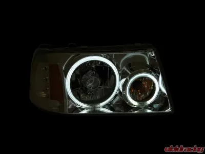Anzo USA Crystal Headlight Set w/Halo Ford Ranger 2001-2011 - 111151