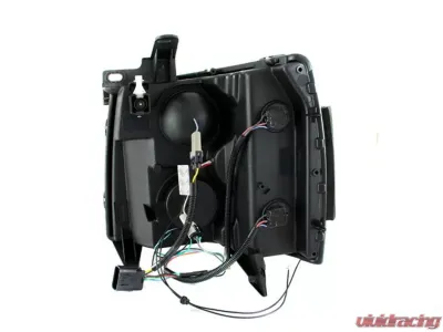 Anzo USA Projector Headlight Set w/Halo Chevrolet Silverado 1500 2007-2013 - 111200