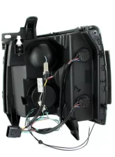 Anzo USA Projector Headlight Set w/Halo Chevrolet Silverado 1500 2007-2013                                     - 111200 - Image 2
