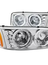 Anzo USA Crystal Headlight Set w/Halo GMC                                     - 111208 - Image 3