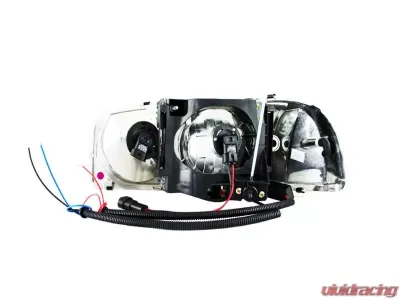 Anzo USA Crystal Headlight Set w/Halo GMC - 111208