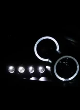 Anzo USA Projector Headlight Set w/Halo Dodge                                     - 111209 - Image 3