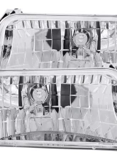 Anzo USA Crystal Headlight Set Ford 1992-1996                                     - 111247 - Image 2