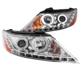 Anzo USA Crystal Headlight Set w/Halo Kia Sorento 2011-2013