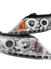 Anzo USA Crystal Headlight Set w/Halo Kia Sorento 2011-2013                                     - 111249 - Image 3