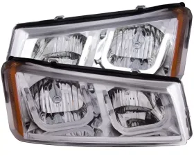 Anzo USA Projector Headlight Set Chevrolet