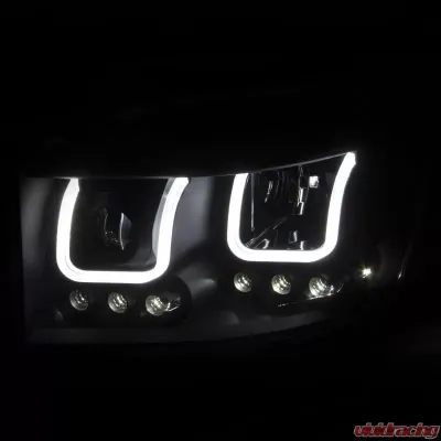 Anzo USA Projector Headlight Set Dodge - 111314