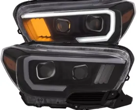 Anzo USA Projector Headlight Set Toyota Tacoma 2016-2019