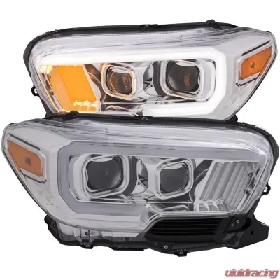 Anzo USA Projector Headlight Set Toyota Tacoma 2016-2019 - 111378