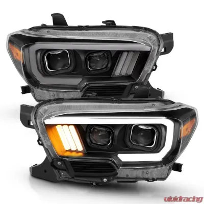 Anzo USA Projector Headlight Set Toyota Tacoma 2016-2019 - 111379