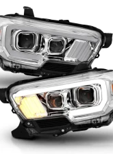 Anzo USA Projector Headlight Set Toyota Tacoma 2016-2019                                     - 111380 - Image 3
