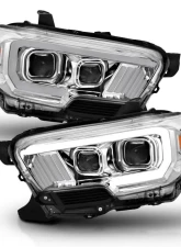 Anzo USA Projector Headlight Set Toyota Tacoma 2016-2019                                     - 111380 - Image 4