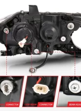 Anzo USA Projector Headlight Set Toyota Tacoma 2016-2019                                     - 111380 - Image 7