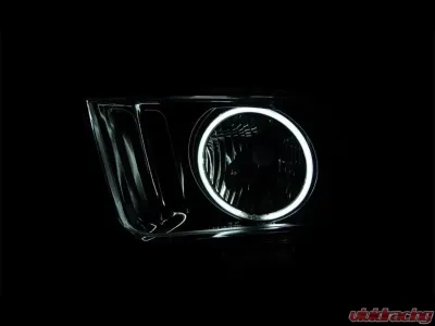 Anzo USA Crystal Headlight Set w/Halo Ford Mustang 2005-2009 - 121033