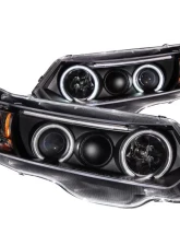 Anzo USA Projector Headlight Set w/Halo Honda Civic 2006-2011                                     - 121062 - Image 3