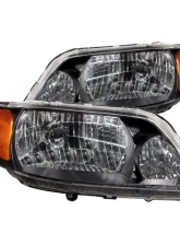 Anzo USA Crystal Headlight Set Mazda Protege 2001-2003                                     - 121107 - Image 2