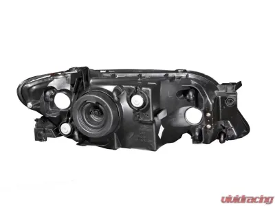 Anzo USA Crystal Headlight Set Mazda Protege 2001-2003 - 121107
