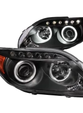 Anzo USA Projector Headlight Set w/Halo Scion tC 2005-2010                                     - 121119 - Image 3