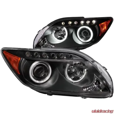Anzo USA Projector Headlight Set w/Halo Scion tC 2005-2010 - 121119