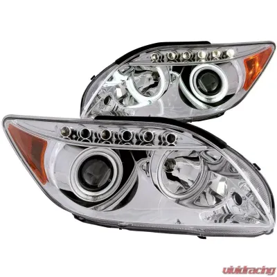 Anzo USA Projector Headlight Set w/Halo Scion tC 2005-2010 - 121120