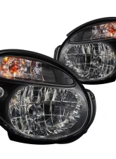 Anzo USA Crystal Headlight Set Subaru WRX 2002-2003                                     - 121121 - Image 2