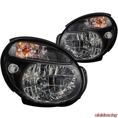 Anzo USA Crystal Headlight Set Subaru WRX 2002-2003 - 121121