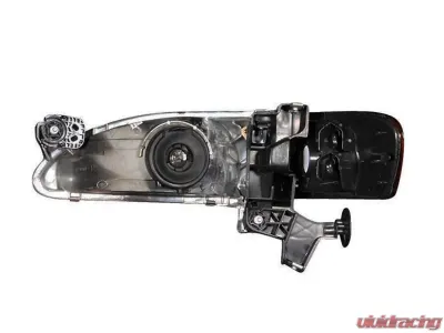 Anzo USA Crystal Headlight Set Toyota Corolla 1998-2000 - 121131