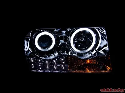 Anzo USA Projector Headlight Set w/Halo Chrysler 300C 2005-2010 - 121136