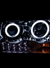 Anzo USA Projector Headlight Set w/Halo Chrysler 300C 2005-2010                                     - 121136 - Image 3