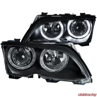 Anzo USA Projector Headlight Set w/Halo BMW 2002-2005 - 121140