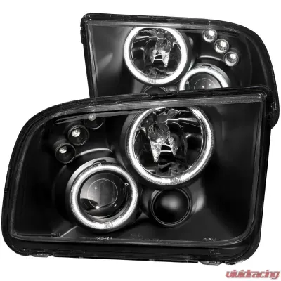 Anzo USA Projector Headlight Set w/Halo Ford Mustang 2005-2009 - 121166