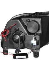 Anzo USA Projector Headlight Set w/Halo Ford Mustang 2005-2009                                     - 121166 - Image 2