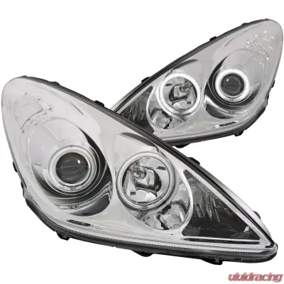 Anzo USA Projector Headlight Set w/Halo Lexus ES330 2004-2006 - 121173