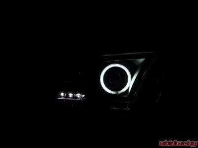 Anzo USA Projector Headlight Set w/Halo - 121323