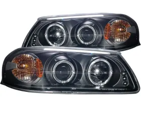Anzo USA Projector Headlight Set w/Halo Chevrolet Impala 2000-2005
