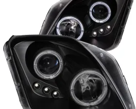 Anzo USA Projector Headlight Set w/Halo Honda Prelude 1997-2001