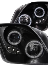 Anzo USA Projector Headlight Set w/Halo Honda Prelude 1997-2001                                     - 121341 - Image 3