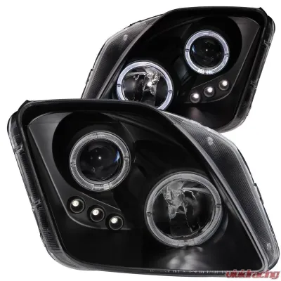 Anzo USA Projector Headlight Set w/Halo Honda Prelude 1997-2001 - 121341