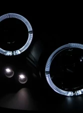 Anzo USA Projector Headlight Set w/Halo Honda Prelude 1997-2001                                     - 121341 - Image 3