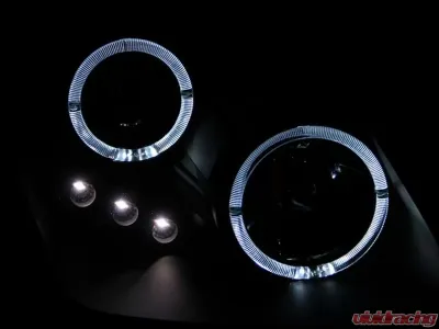 Anzo USA Projector Headlight Set w/Halo Honda Prelude 1997-2001 - 121341