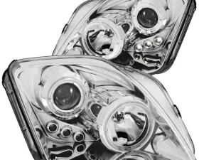 Anzo USA Projector Headlight Set w/Halo Honda Prelude 1997-2001