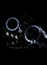 Anzo USA Projector Headlight Set w/Halo Honda Prelude 1997-2001                                     - 121342 - Image 3