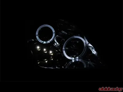 Anzo USA Projector Headlight Set w/Halo Honda Prelude 1997-2001 - 121342