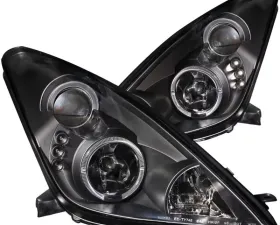 Anzo USA Projector Headlight Set w/Halo Toyota Celica 2000-2005
