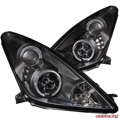 Anzo USA Projector Headlight Set w/Halo Toyota Celica 2000-2005 - 121387