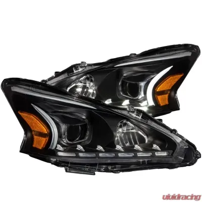 Anzo USA Projector Headlight Set Nissan Altima 2013-2014 - 121500