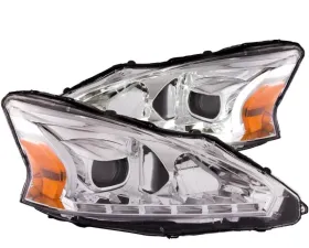 Anzo USA Projector Headlight Set Nissan Altima 2013-2014