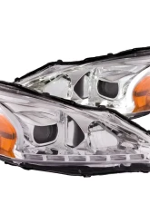 Anzo USA Projector Headlight Set Nissan Altima 2013-2014                                     - 121501 - Image 3