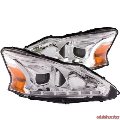 Anzo USA Projector Headlight Set Nissan Altima 2013-2014 - 121501